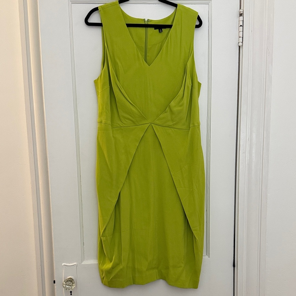 Universal Standard Elegant Green Sleeveless Dress